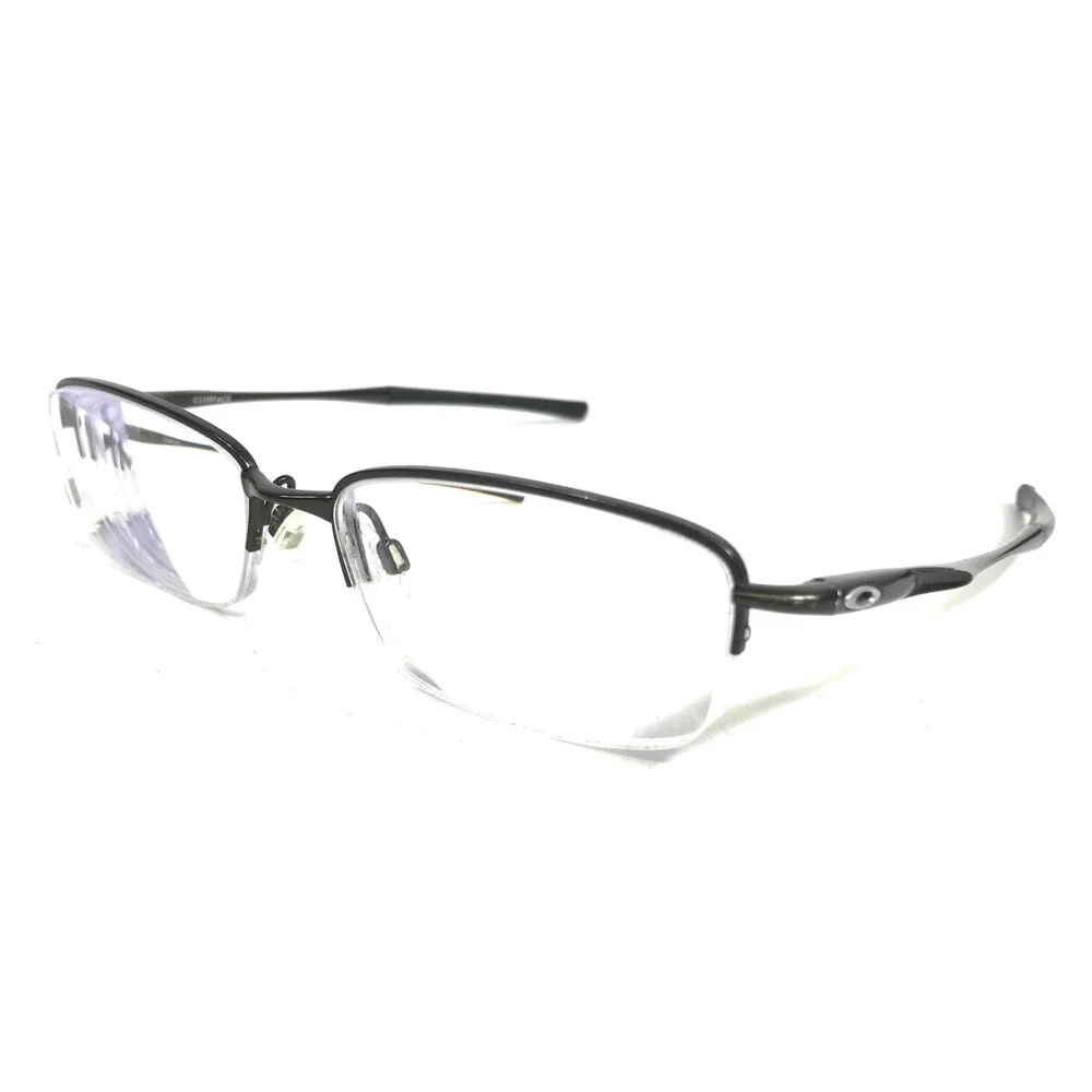 Oakley Eyeglasses Frame Clubface OX3102-0354 Pewter Rectangle Half Rim 54-17-145